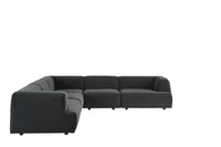 Sunpan Darren Modular - Left/Right Armchair In Smokescreen