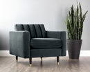 Sunpan Yosi Armchair in Moss Green
