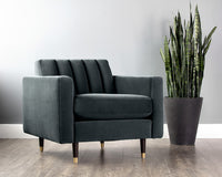 Sunpan Yosi Armchair in Moss Green