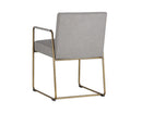Sunpan Balford Dining Armchair - Arena Cement / Arena Navy