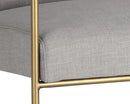 Sunpan Balford Dining Armchair - Arena Cement / Arena Navy
