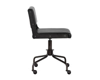Sunpan Davis Office Chair - Black and Onyx