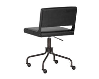 Sunpan Davis Office Chair - Black and Onyx
