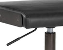 Sunpan Davis Office Chair - Black and Onyx