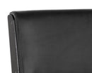 Sunpan Davis Office Chair - Black and Onyx