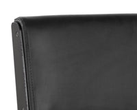 Sunpan Davis Office Chair - Black and Onyx