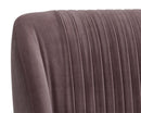 Sunpan Nevin Dining Chair - Blush Purple/Merlot/Polo Club Muslin/Shadow Grey - Set of Two