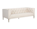 Sunpan Westin Sofa - Vintage Black Night/Caramel/Peacock/Steel Gray/Vanilla Leather