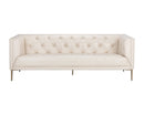 Sunpan Westin Sofa - Vintage Black Night/Caramel/Peacock/Steel Gray/Vanilla Leather
