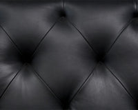 Sunpan Westin Sofa - Vintage Black Night/Caramel/Peacock/Steel Gray/Vanilla Leather