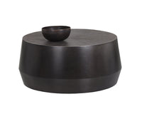 Sunpan Creed Coffee Table in Antique Gold / Gunmetal - Small