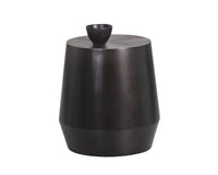 Sunpan Creed Side Table in Antique Gold / Gunmetal