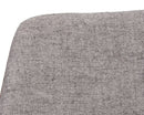 Sunpan Mccoy Counter Stool - November Grey and Cinnamon Brown/Nightfall Black