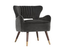 Sunpan Hanna Lounge Chair - Leo Cabernet/Leo Shale Grey