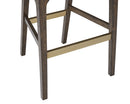 Sunpan Kace Barstool - Bravo Cream/Bravo Metal/Leo Olive/Leo Shale Grey
