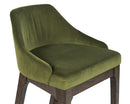 Sunpan Kace Barstool - Bravo Cream/Bravo Metal/Leo Olive/Leo Shale Grey