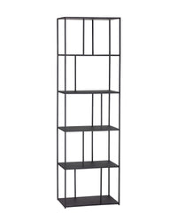 Sunpan Eiffel Bookcase - Small - Antique Brass / Black