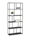 Sunpan Eiffel Bookcase - Large - Antique Brass/Black