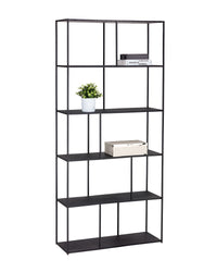 Sunpan Eiffel Bookcase - Large - Antique Brass/Black