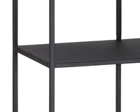 Sunpan Eiffel Bookcase - Large - Antique Brass/Black