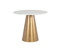 Sunpan Damon Bistro Table in Gold / Gunmetal - 35.5"