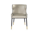 Sunpan Gianni Dining Chair - Dillon Cream and Dillon Thunder/Dillon Stratus and Dillon Black