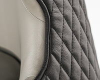 Sunpan Gianni Dining Chair - Dillon Cream and Dillon Thunder/Dillon Stratus and Dillon Black
