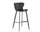 Sunpan Arabella Barstool - Bravo Portabella / Polo Club Kohl Grey