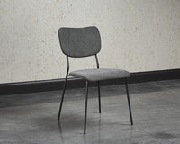 Sunpan Cullen Dining Chair - Polo Club Kohl Grey/Stone