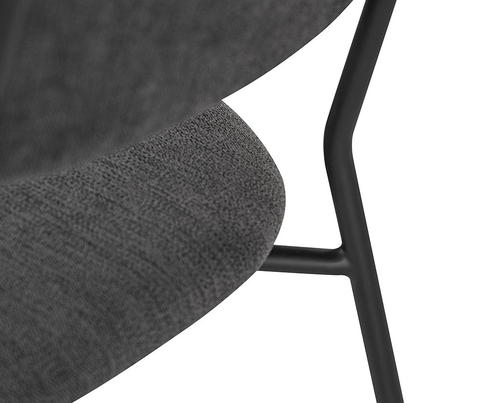 Sunpan Cullen Dining Chair - Polo Club Kohl Grey/Stone