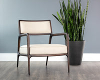 Sunpan Damien Lounge Chair - Dillon Cream