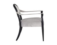 Sunpan Vanleet Lounge Chair - Polo Club Kohl Grey/Stone