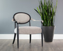 Sunpan Vanleet Lounge Chair - Polo Club Kohl Grey/Stone