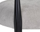 Sunpan Vanleet Lounge Chair - Polo Club Kohl Grey/Stone