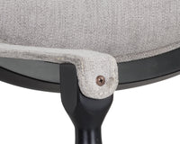 Sunpan Vanleet Lounge Chair - Polo Club Kohl Grey/Stone