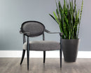 Sunpan Vanleet Lounge Chair - Polo Club Kohl Grey/Stone