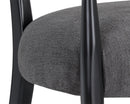 Sunpan Vanleet Lounge Chair - Polo Club Kohl Grey/Stone