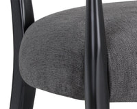 Sunpan Vanleet Lounge Chair - Polo Club Kohl Grey/Stone