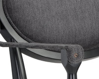 Sunpan Vanleet Lounge Chair - Polo Club Kohl Grey/Stone