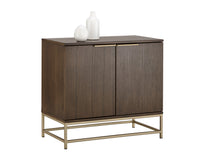 Sunpan Rebel Sideboard - Gold - Raw Umber