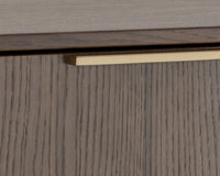 Sunpan Rebel Sideboard - Gold - Raw Umber