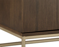 Sunpan Rebel Sideboard - Gold - Raw Umber