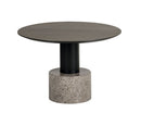Sunpan Monaco Coffee Table In Black And Light Grey Marble With Raw Umber / Black And Light Grey Marble With Charcoal Grey