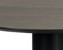 Sunpan Monaco Coffee Table In Black And Light Grey Marble With Raw Umber / Black And Light Grey Marble With Charcoal Grey