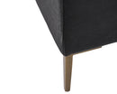 Sunpan Westin Armchair - Vintage Black Night/Caramel/Peacock/Steel Grey/Vanilla Leather