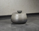 Sunpan Aries Coffee Table - Black and Ombre / Silver