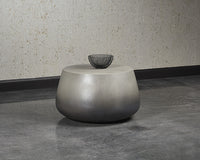 Sunpan Aries Coffee Table - Black and Ombre / Silver