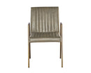 Sunpan Homer Dining Armchair - Bravo Admiral/Ash/Cognac