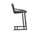 Sunpan Webber Counter Stool in Cantina Black/Saddle - Set of 2