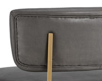 Sunpan Melville Lounge Chair - Bravo Ash/Bravo Cream/Polo Club Kohl Grey/Polo Club Stone